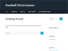 Tablet Screenshot of footballness.com